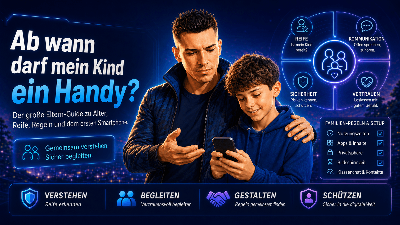 Fortnitepapa Eltern-Guide zum ersten Handy für Kinder mit Regeln, Sicherheit und Begleitung