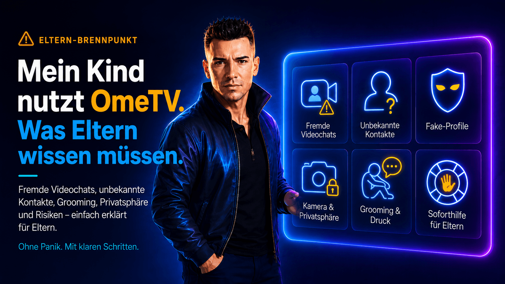 OmeTV-Elternratgeber zu fremden Videochats, Cybergrooming und Soforthilfe