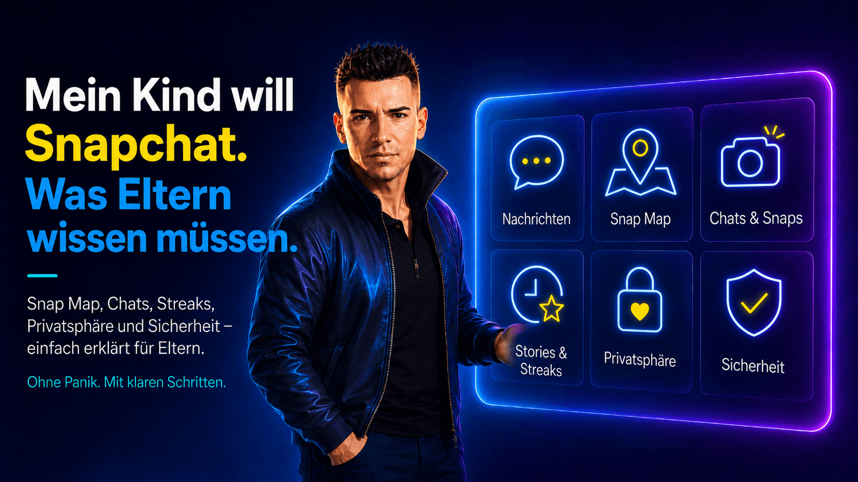 Fortnitepapa erklärt Snapchat für Kinder mit Snap Map, Chats, Privatsphäre und Sicherheit