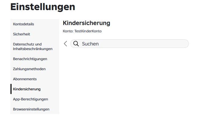 Suchfeld zum Auswählen eines Roblox-Erlebnisses